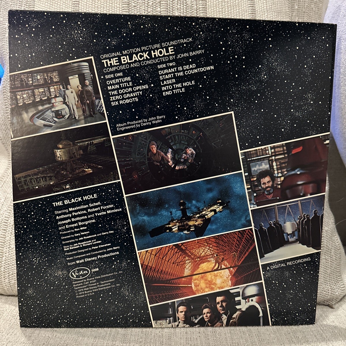 The Black Hole Original Soundtrack LP record EX 5008 Vista | eBay