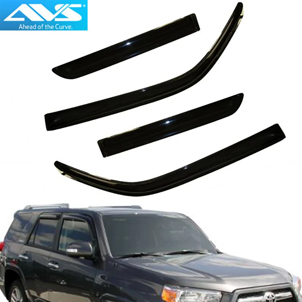 AVS 94242 4 piezas visera de ventilación de ventana protectores de lluvia para Toyota 4Runner 2010-2019 Foto 3 de 3