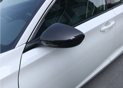 Cover Trim 2X Side Mirror For Honda Accord 230 2018-2021 Carbon Fiber Rear View - Bild 5 von 5