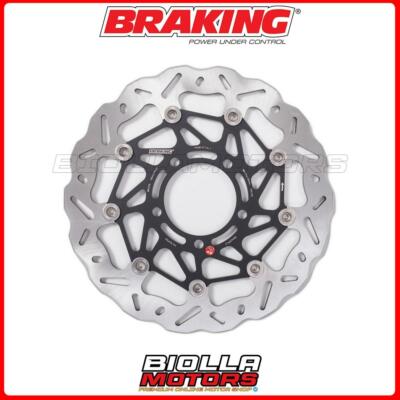 WK070L BREMSSCHEIBE VORNE LINKS BRAKING KAWASAKI Z 750 750 2009 - WAVE FLOATING