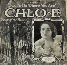 Chlo-E Song of the Swamp Sheet Music Benstead Moret Kahn Piano Ukulele Voice