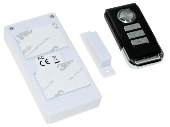 Magnetsensor Fenster Sirenen alarm Durchgangsmelder, Ladenglocke Tür Funkklingel - Bild 3 von 4