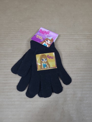 Vtg Bratz Pink Winter Gloves Girls KIDS 7-16 / Fits Women S - M Vintage Y2k - Picture 2 of 4