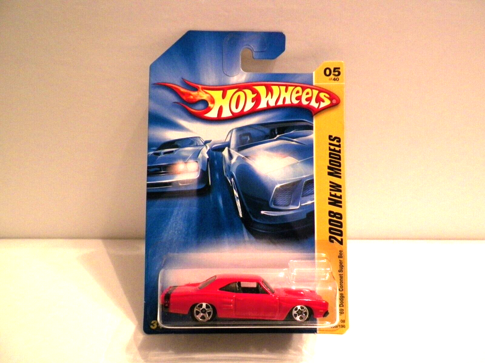 Hot Wheels- 2008 New Models- '69 Dodge Coronet Superbee- J63