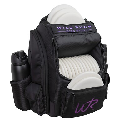 Premium Disc Golf Bag, 30+ Disc Capacity, Comfortable Shoulder Straps