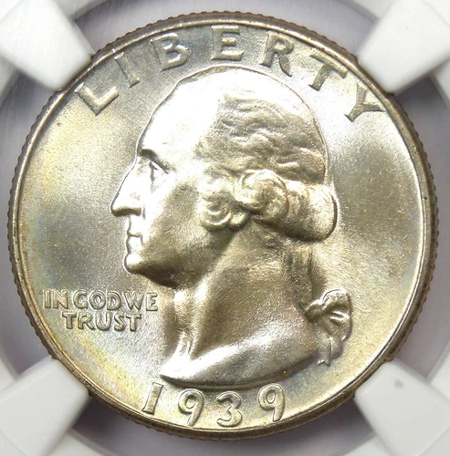 1939 Washington Quarter 25C - NGC MS68+ CAC and Plus Grade - Top Pop 4/0!