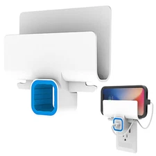 Wall Mounted Cable Management Charging Charger Bracket Mount Holder for iPhone