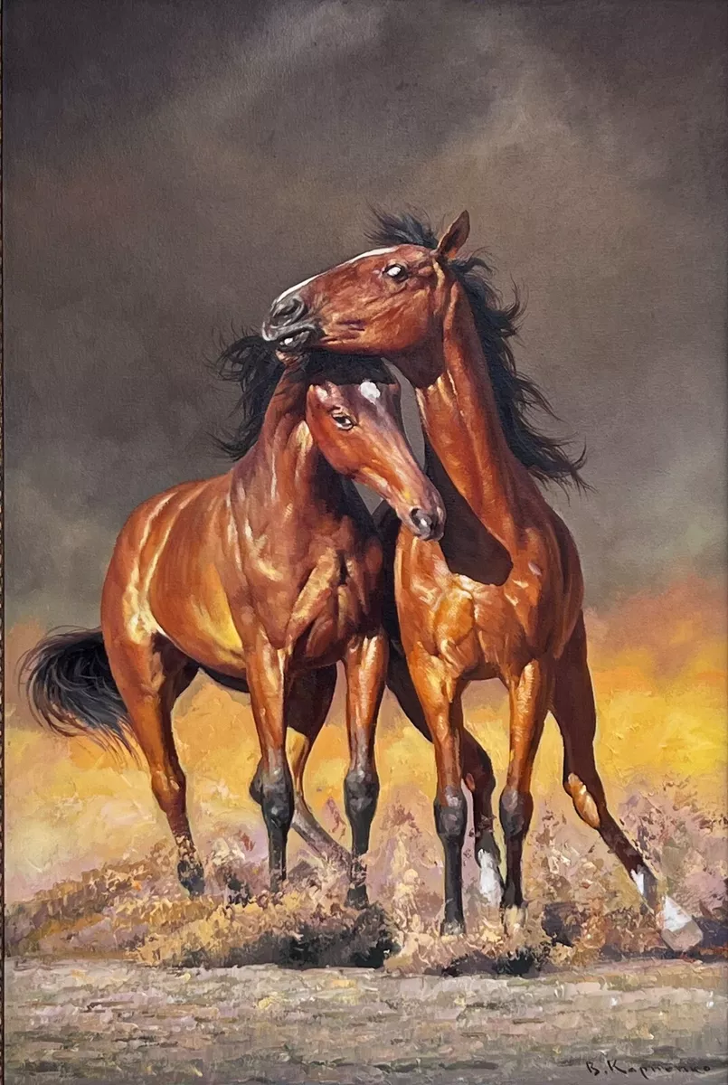 Horse 2024 oil painting