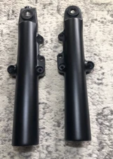 Harley Tri-glide TRIKE touring FLAT BLACK 49mm lower fork legs Electra glide 14-