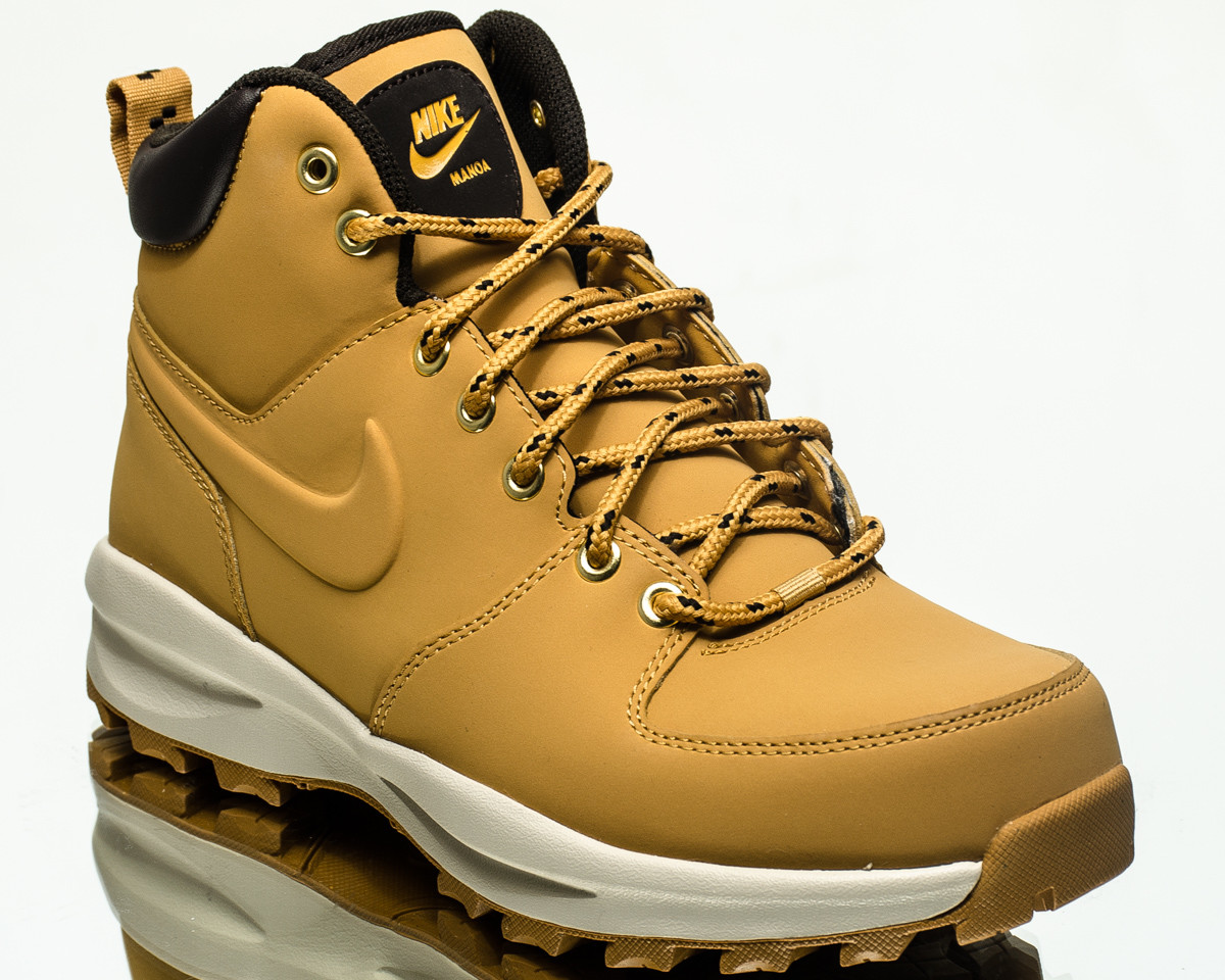 Nike Manoa Pelle Uomo lifestyle casual shoes boots NEW haystack 454350-700