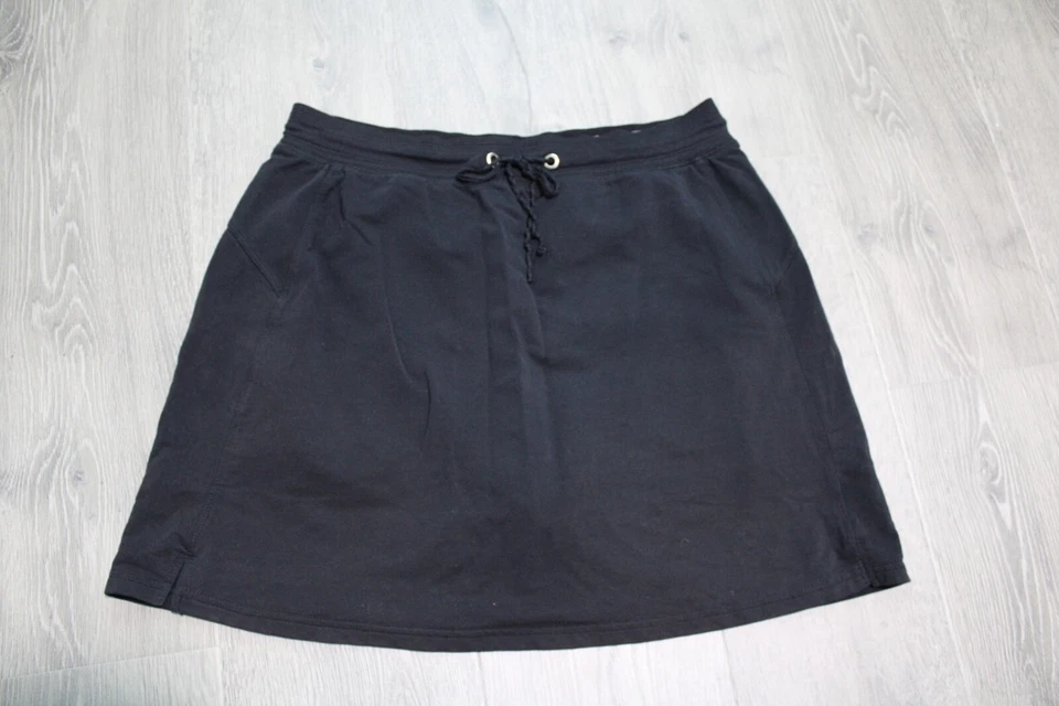 Falda deportiva negra de golf Green Tea para dama y mujer talla XL elástica Foto 3 de 4