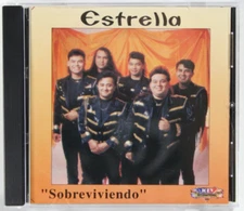 Grupo Estrella - Cd - Sobreviviendo - Tejano Chicano Latin Tex Mex 1993 Rare