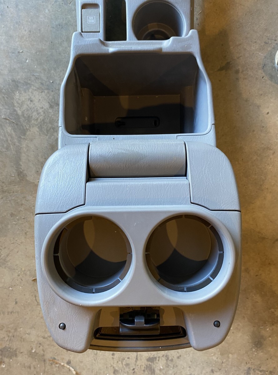 2003-2005 Suzuki XL7 Grand Vitara Center Floor Console Gray 03 04