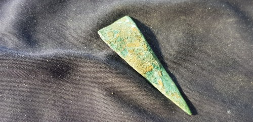 Exceptional R copper alloy Viking Warriors pendant Please read description L119j