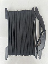 650 Coreless Paracord Black 100 FT USA MADE  SELLER same day Free shipping