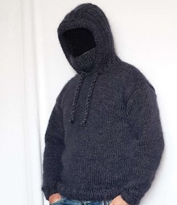 thick wool hoodie