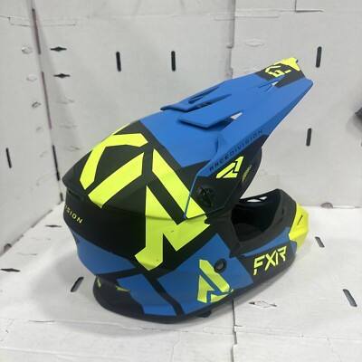 FXR Youth Black/Blue/Hi-Vis Legion Helmet (Kids S) 220640-1040