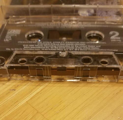 CROSBY STILL NASH-LIVE IT UP Cassette Tape Tomboy Yours and Mine Open Arrows - Picture 3 of 5