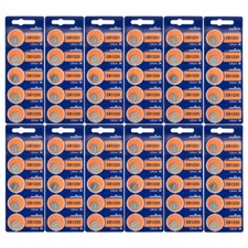 60 NEW MURATA CR1220 3V Lithium Coin Battery Expire 2028 FRESHLY NEW USA Seller