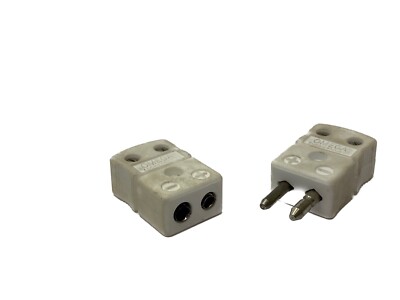 NOS Omega Type K Ceramic Ultra High Temp Standard Connectors NHX-K-M