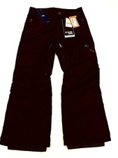 Boulder Gear Bolt Cargo Snow Pants Size 9/10, M NWT Ski Snowboard Boys Black