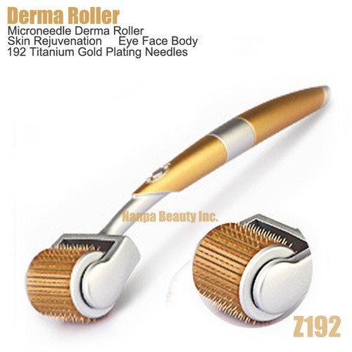 192 Titanium DERMAROLLER Skin Therapy Facial Recovery Micro Pin Derma Roller MTS - Picture 5 of 11