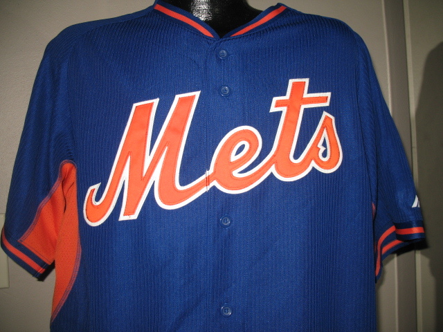 Majestic - 【majestic】New York Mets ベースボールシャツ A-3390 New York Mets Baseball Jersey by Majestic | ThriftTale