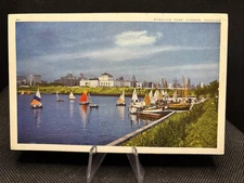 POSTCARD: Burnham Park Harbor Chicago X8