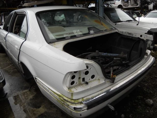 Vidrio de doble panel de ventilación de puerta trasera del conductor para BMW 740i 642148 95-01 Foto 3 de 4