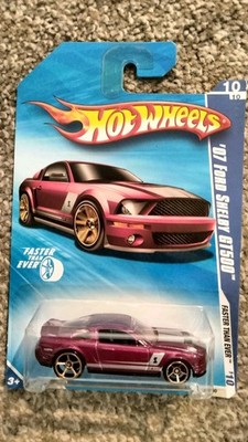 Hot Wheels 2010 Faster Than Ever '' '07 Ford Shelby GT500 '' 10/10 *Maroon  Clean