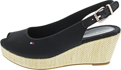 Tommy Hilfiger Iconic Elba Sling Back We Damen Sling schwarz