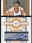 2003-04 Upper Deck UD Top Prospects - Signs of Success Luke Walton Auto