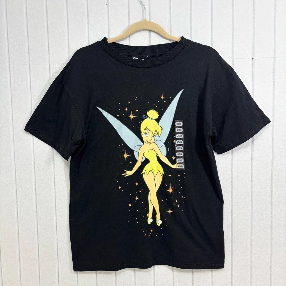 Tinker Bell Black Disney T-Shirts (1968-Now) for sale | eBay