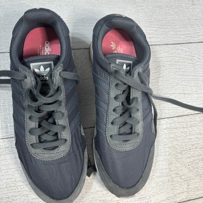 adidas Haven Gray Suede Sneakers Women s 6