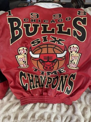 MICHAEL JORDAN NBA LEATHER JACKET Vintage ALL STAR Black Gold | eBay