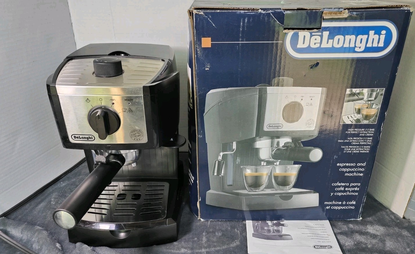 Cappuccino Machine Delonghi Ec 155m Delonghi Ec 155m Hot Sale