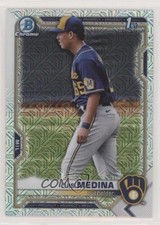 2021 Bowman Chrome Prospects Mega Box Mojo Refractor Luis Medina #BCP-202 6u5