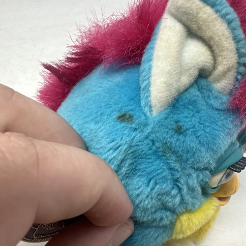 1999 Talking Furby Buddies Pink Blue Yellow NOT WORKING NO NOISE - Picture 9 of 9