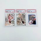 Michael Jordan - 3 Card Lot - 3 PSA Slabs - (2) PSA 5, (1) PSA 6 - The GOAT