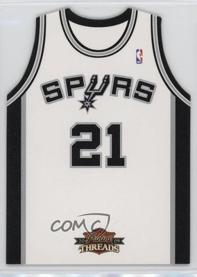 2009-10 Panini Threads Team Threads Home Tim Duncan #43 HOF 0ij