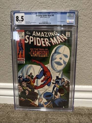 Amazing Spider-Man #80 CGC 8.5 Chameleon Appearance (Marvel, 1970)