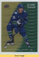 2023-24 Upper Deck Allure Color Flow Yellow Green Andrei Kuzmenko #CF-8 READ f6d