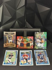 2025 Houston Texans Lot Joe Mixon Dual Patch Nico Collins Select Numbers + Optic