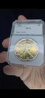 1989 ASE PCI MS Uncirculated LUSTER Bomb Rainbow Tone - MUST SEE VIDEO!
