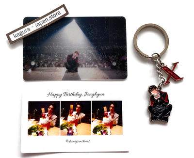 SHINee JONGHYUN X INSPIRATION Keyring + Photocard Fan Made | eBay
