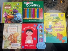 Lot of 5 Children  s Board  Hardcover Books Dinosaur Train Beatrix Potter