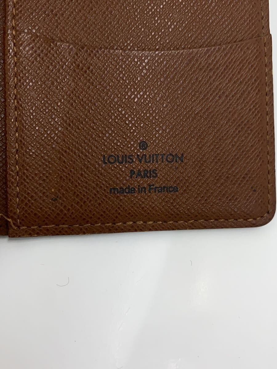 LOUIS VUITTON Organizer de Poche, Monogram Canvas, PVC, Brown, Monogram, Men's thumbnail 3