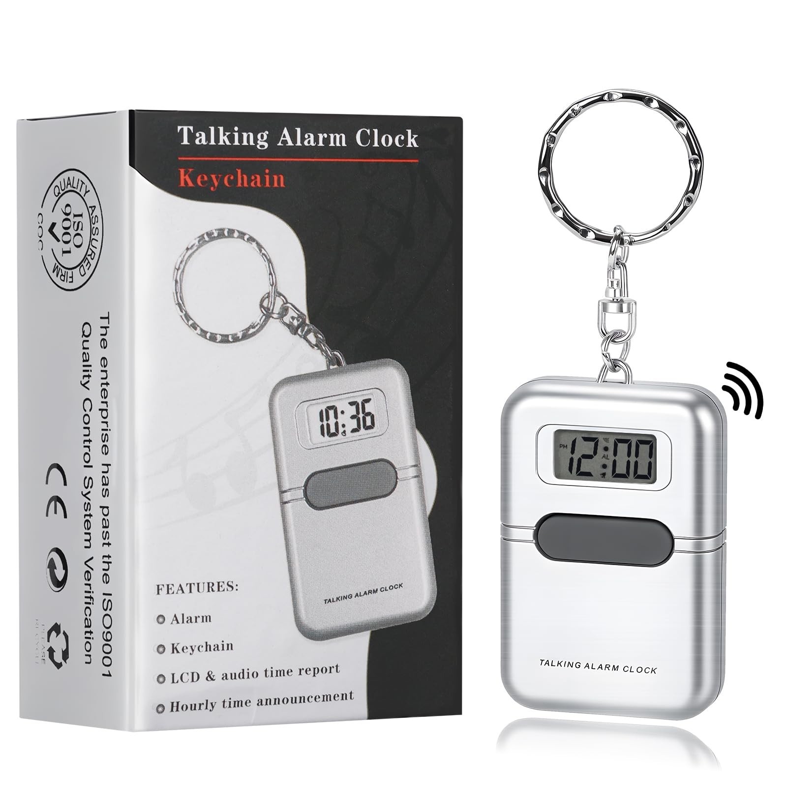 For The Blind And Visually Impaired - Easy-use Talking Alarm Cl...