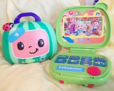 LOT of 3 Cocomelon Toys Musical book, Jazwares doctor case  sing  learn WORKS