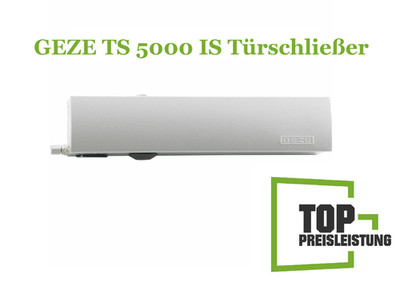 GEZE TS 5000 IS Türschließer integr. Schließfolgeregelung Art. 027320 EV1 silber